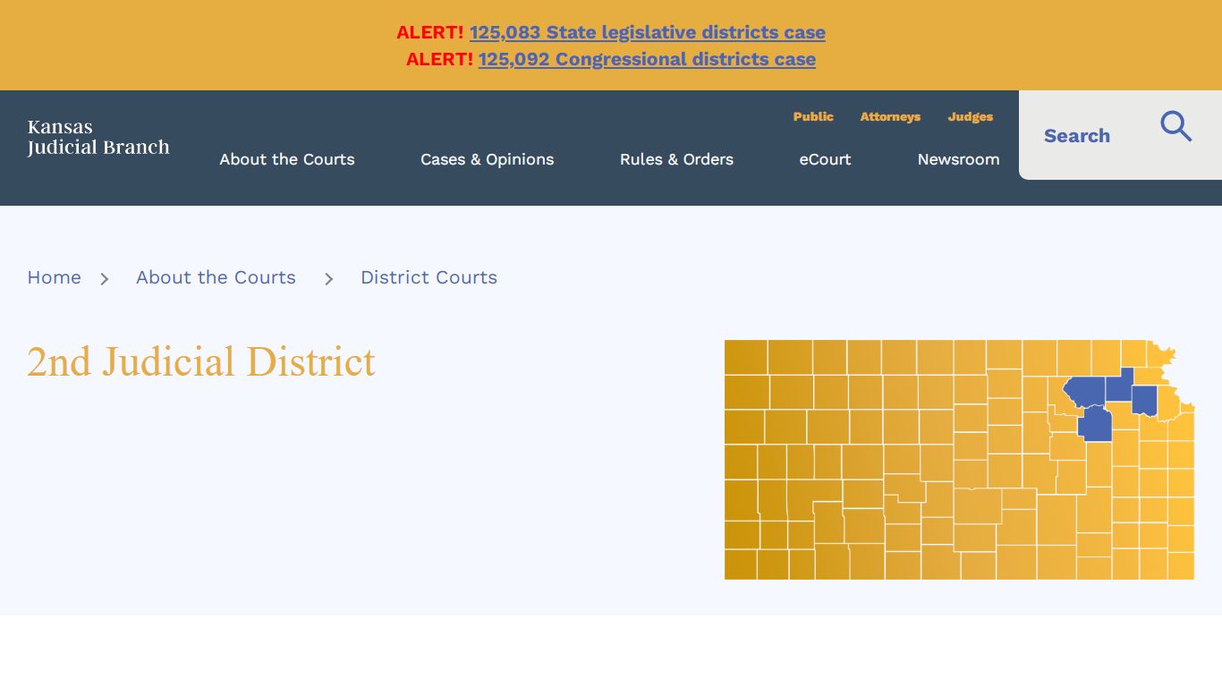 KS Courts - 2nd Judicial District